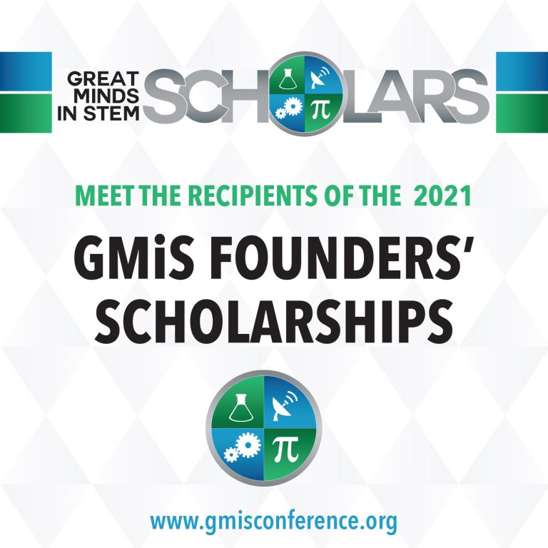 Five students awarded GMiS 2021 Founders' scholarship Great Minds in STEM